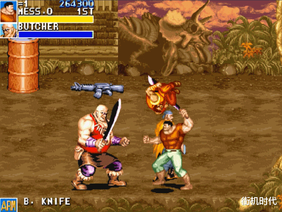 恐龙快打|街机《恐龙快打》至今没搞懂的BUG，敌兵居然可以帮我们加满子弹