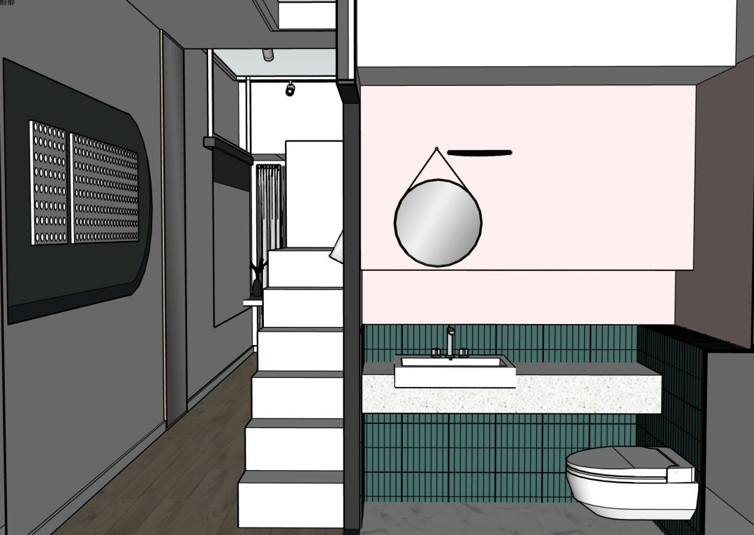 『』6W爆改25㎡单身公寓,卧室在半空中,邻居看了恨不得回家砸了重装!