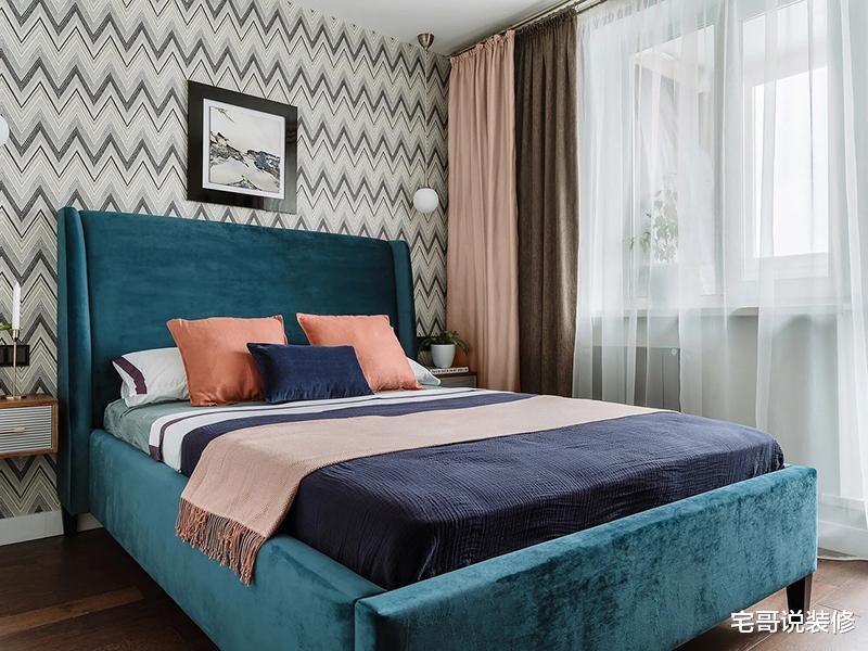 |三口之家的56平两居，空间紧凑功能齐全，儿童房的装修我喜欢