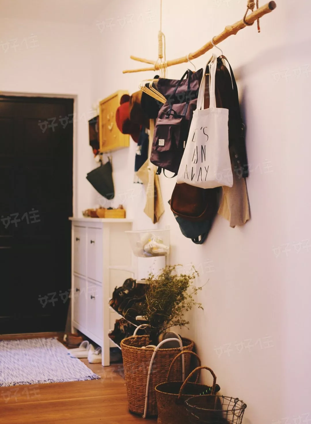 拯救鸡肋空间！1㎡走廊也有春天！