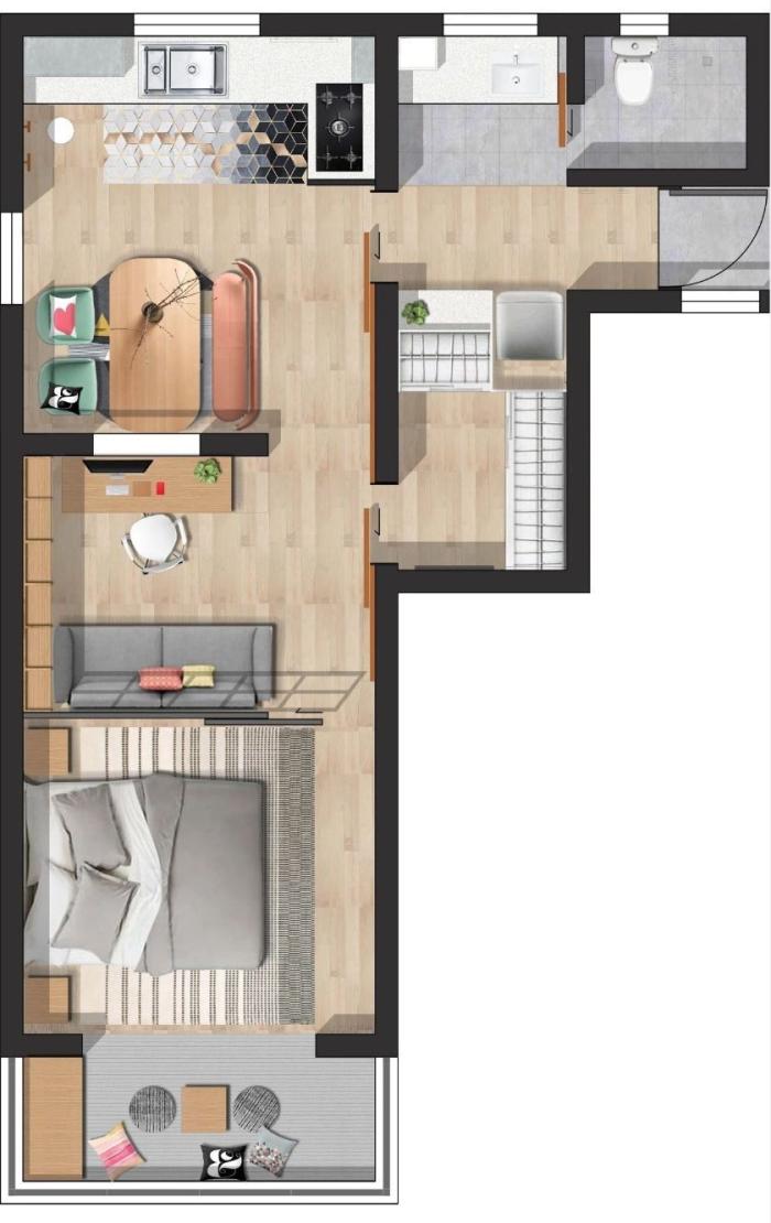 @男子花光积蓄买下39平旧房，开始家人不理解，改造后200万都不卖