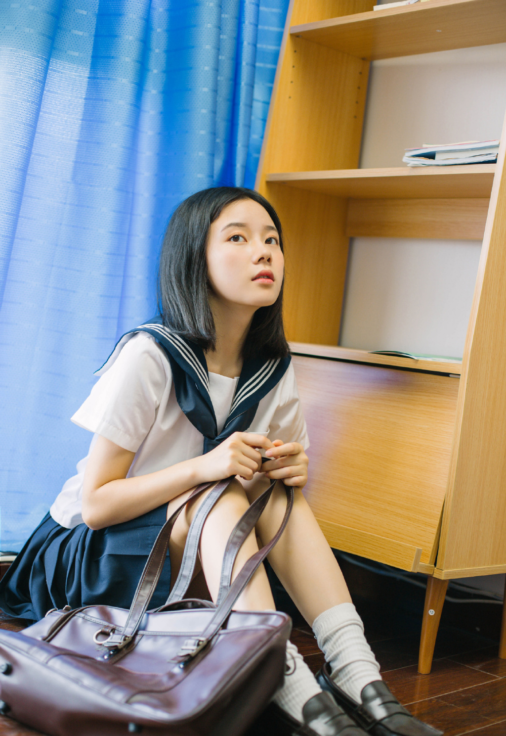 [小升初]教室里的小学妹穿着可爱的校服！