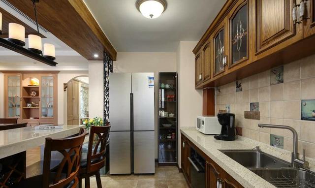 「」163m2美式风,自带浪漫气质,打造一个时尚优雅的都市空间