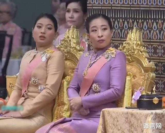 泰國大皇宮內“鬥艷”，王後貴妃到齊，泰王暗戀的華裔富婆也在-圖4