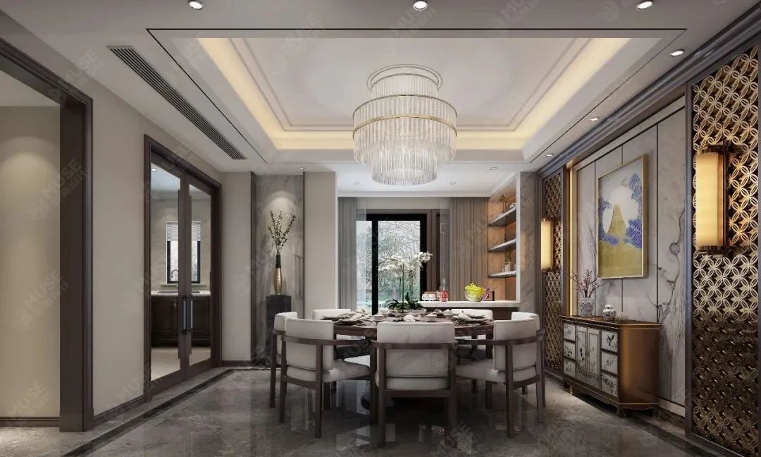 |中式风和优雅舒适的美感