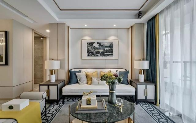 【】头次见这样的中式设计,看到客厅我就喜欢上了,给大家做参考