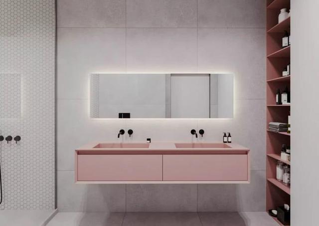 一个漂亮的洗漱台，惊艳整个家！