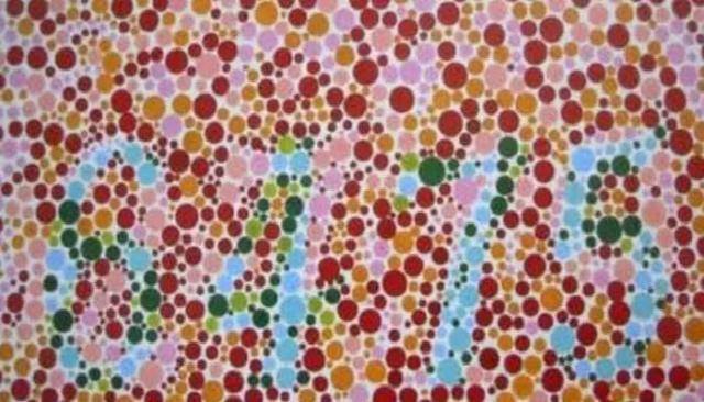 【本田飞度】车管所常用的4张色盲测试图，第三张争议极大，看不懂别碰方向盘