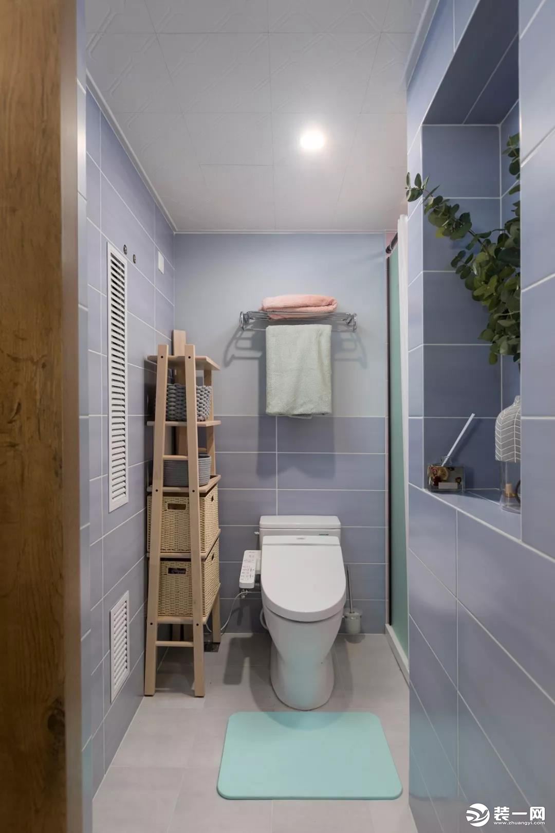 100㎡轻奢马卡龙色彩，收纳柜的巧妙使用令人大开眼界！