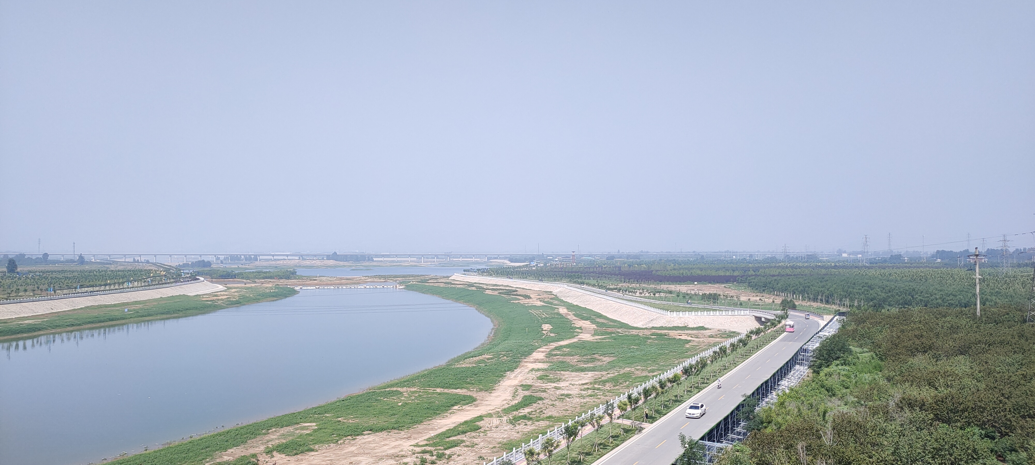 石家庄|石家庄车程40分钟的风景区，槐河两岸闻花香，一条汉街汉韵长