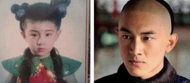「邓超」明星小时候的照片!邓超没一点变化,看到舒淇才知道什么叫美貌