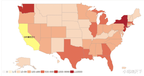 『美国』截止3月22日16时,国内疫情迎来一个坏消息,美国确诊人数仅此意大利