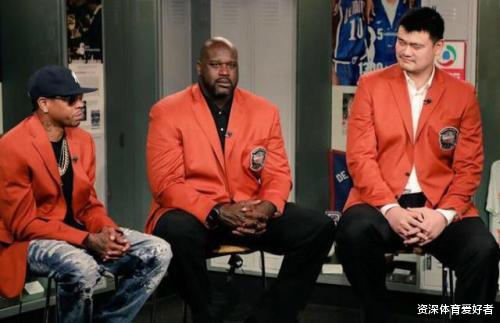 [奥尼尔]主持人：NBA现役联盟有谁能防住巅峰奥尼尔和姚明？艾弗森霸气回应