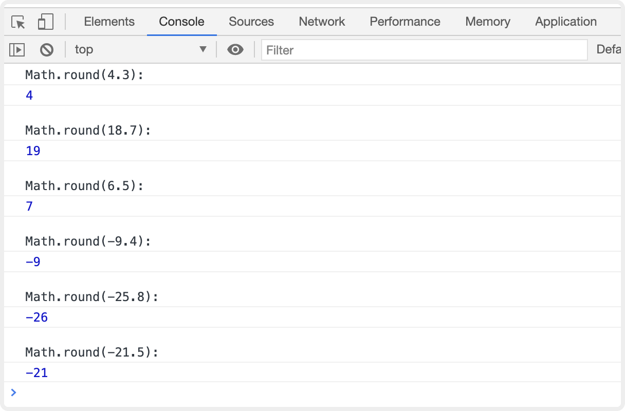 javascript|JavaScript用Math.round()将一个数四舍五入到整数