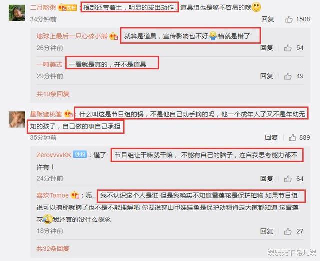 刘宇宁|真相曝光！《极限挑战》刘宇宁摘雪莲花是二级保护植物，评论却翻车用词激烈