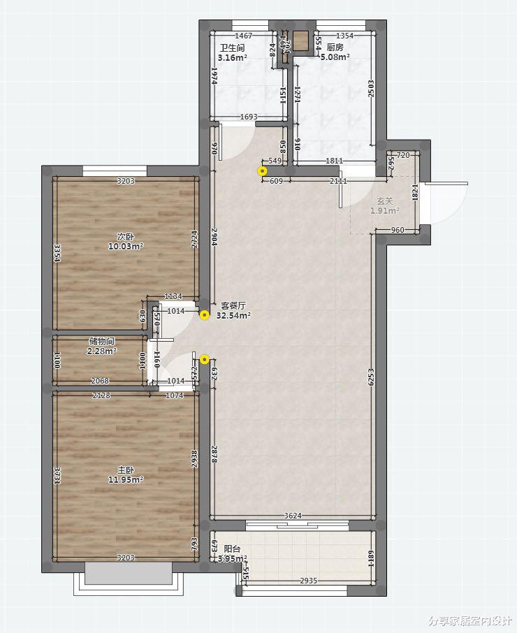 |一家三口的新房，全屋贴墙布，请熟人打柜子，很漂亮，儿子很高兴