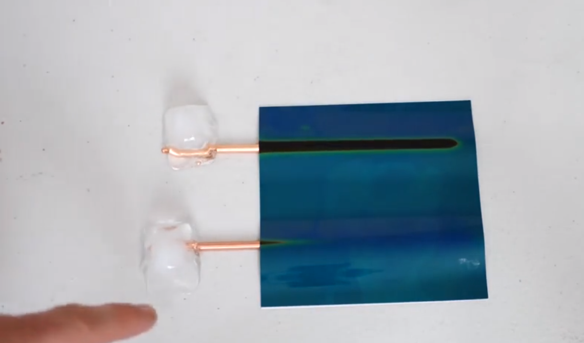 【物理学家】比铜丝强200倍的最快导热体,指尖传递的热量就能切开冰块