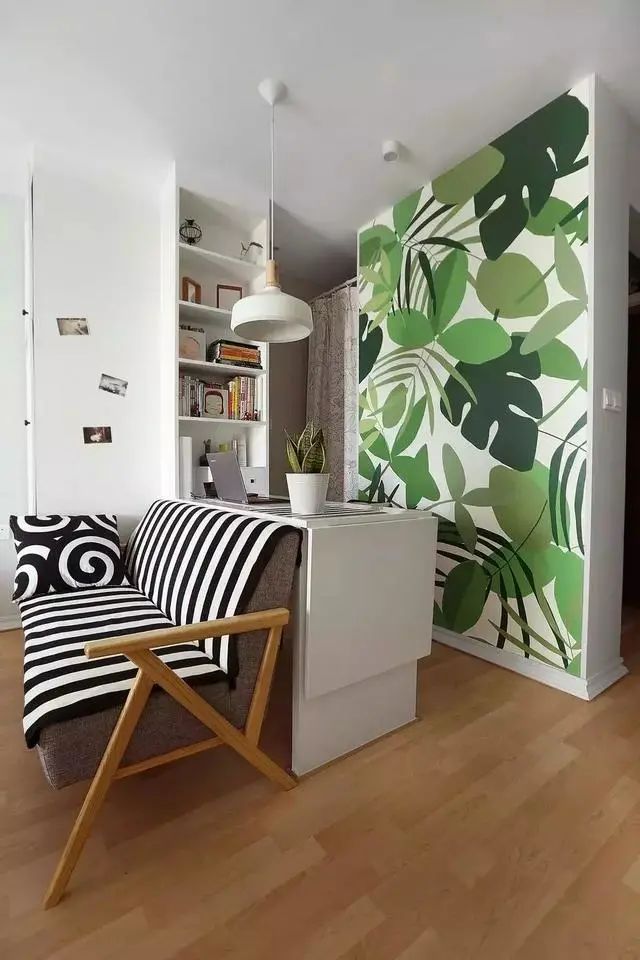 |巴掌大的30㎡单身公寓，全屋北欧风装修，功能齐全还十分宽敞！