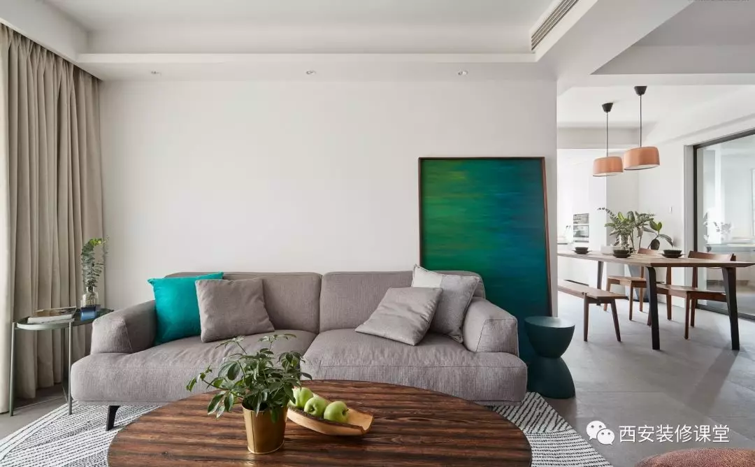 【北欧】三室北欧，125m2木质温馨婚房