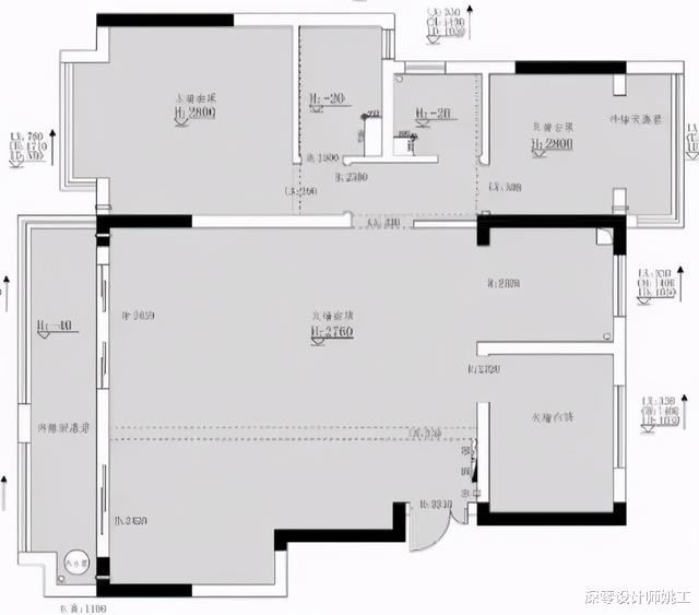 |难怪入墙设计广受小户型喜欢，门入墙省空间、水龙头入墙高级