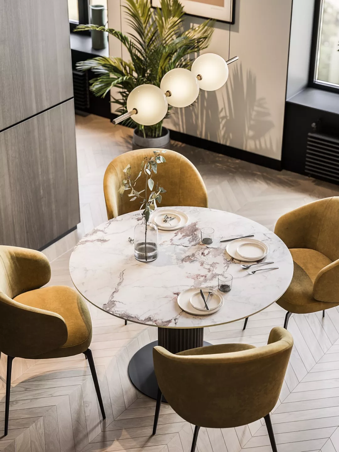 「」113㎡实用大两居，轻奢简致！