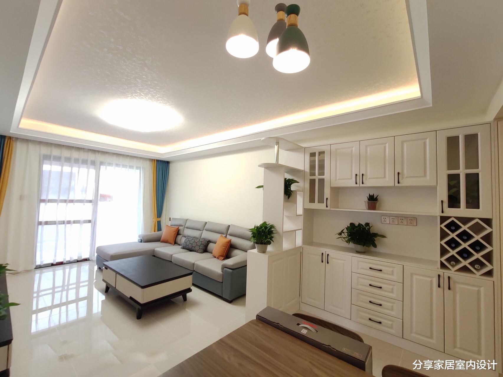 [飘窗]快看她家三房两厅的新房，全屋漂亮极了，堪比样板房一样，分享下