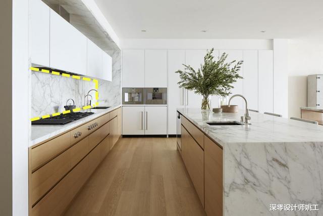 |定制橱柜又学到6招！灶台前内嵌隔板，放置调料清爽拿取又顺手