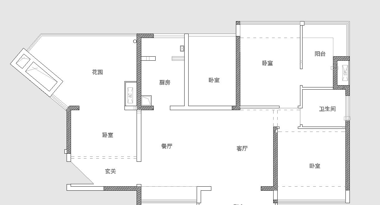 |邻居家125㎡大平层，装简约风，成了小区的网红装修，被入户迷住了