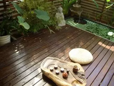 『』露台改造：梦想“日式花园” 享受DIY乐趣生活