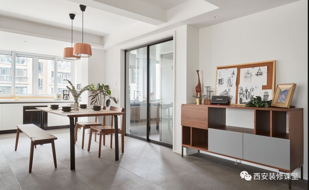 【北欧】三室北欧，125m2木质温馨婚房