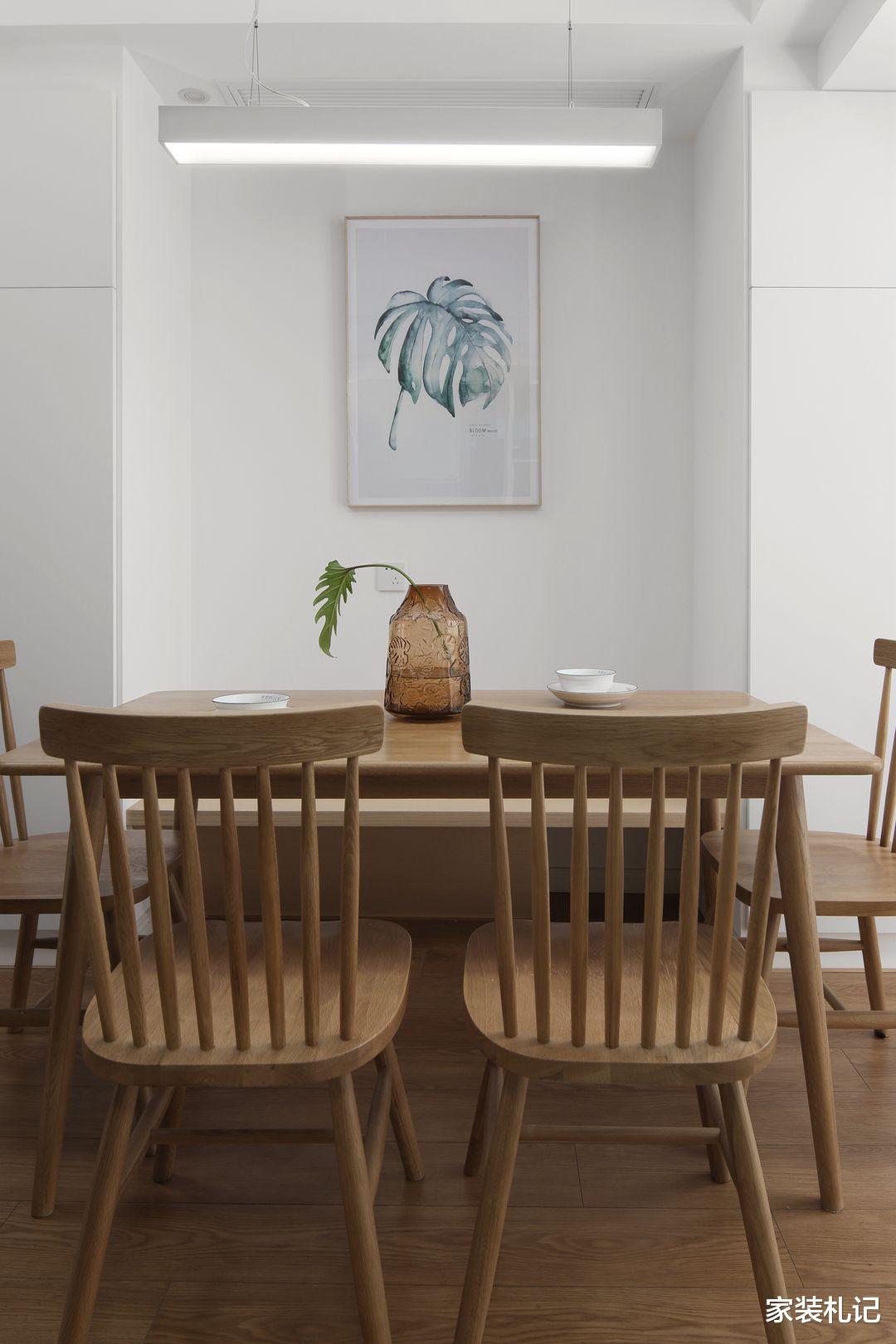 |原木+白色超级耐看，135㎡干净明朗，再过10年也不过时