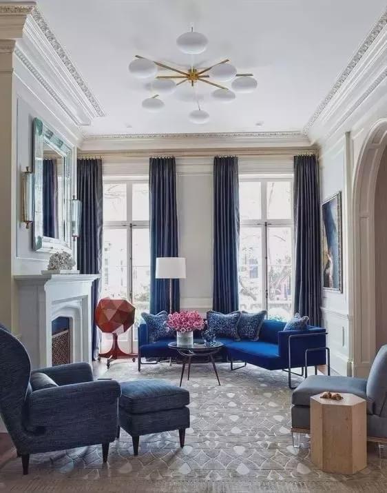 |沙发与窗帘色系的绝妙搭配！教你打造超高颜值客厅