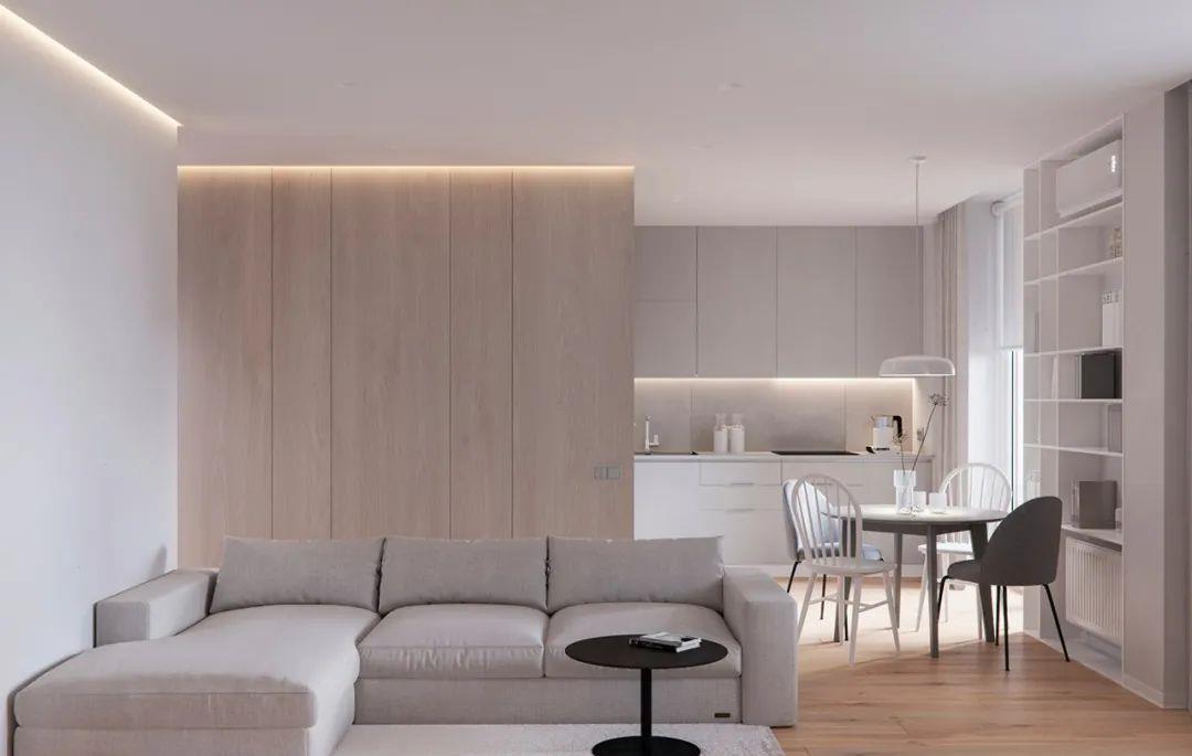 设计师|他晒出70㎡之家，全屋简约风，一点不豪华，入户却心动了