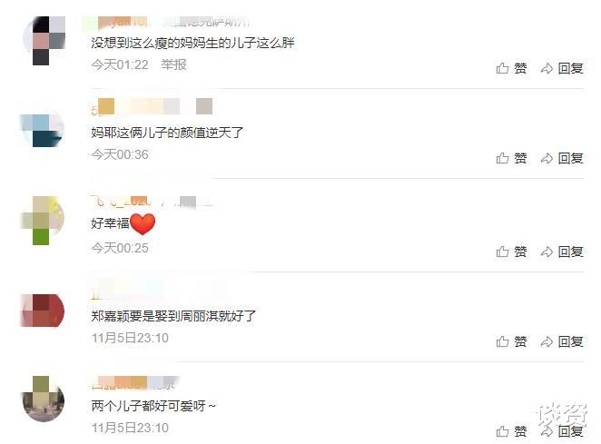 景甜|郑嘉颖一家四口亮相，网友惊叹51岁爸爸像30几岁，两儿子颜值逆天