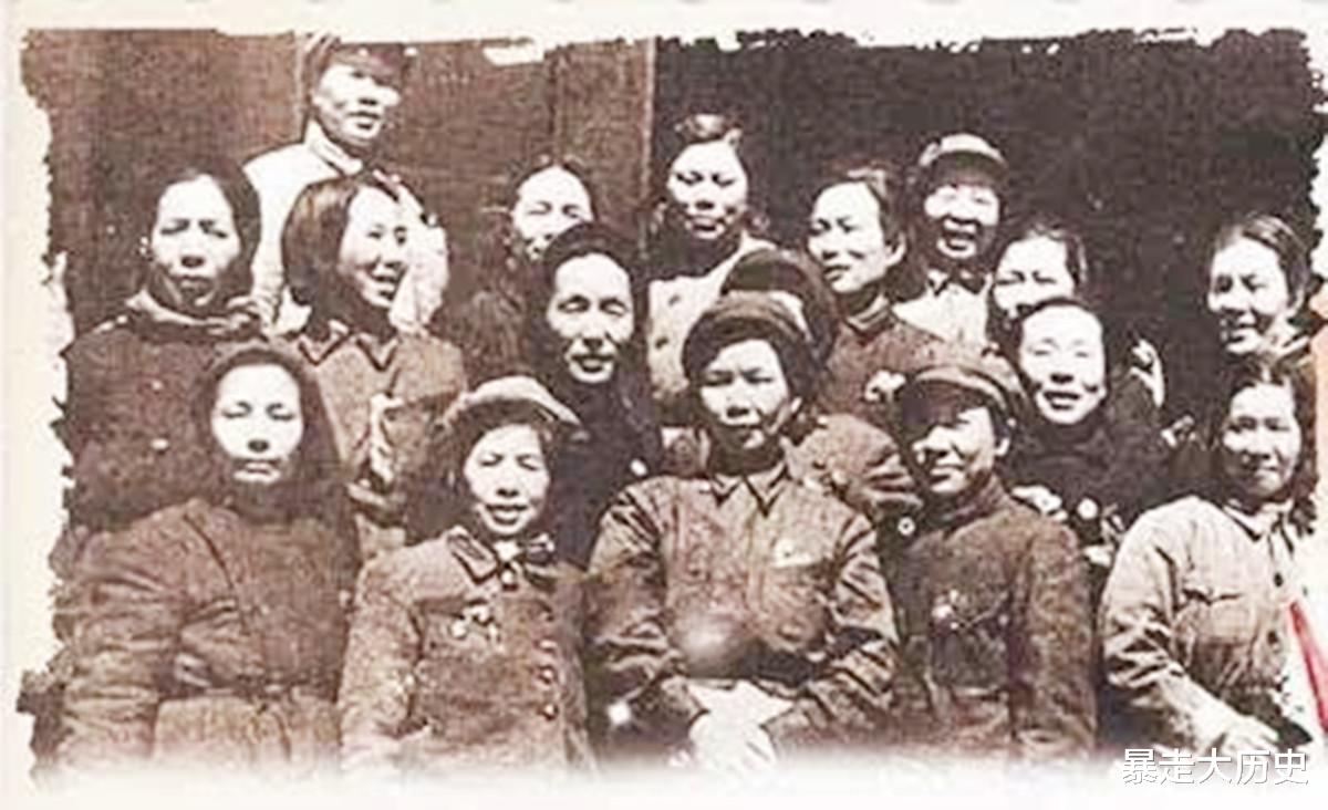 黄埔军校▲红军时唯一的女师长,出身豪门毕业黄埔军校,曾是彭德怀陈赓上司