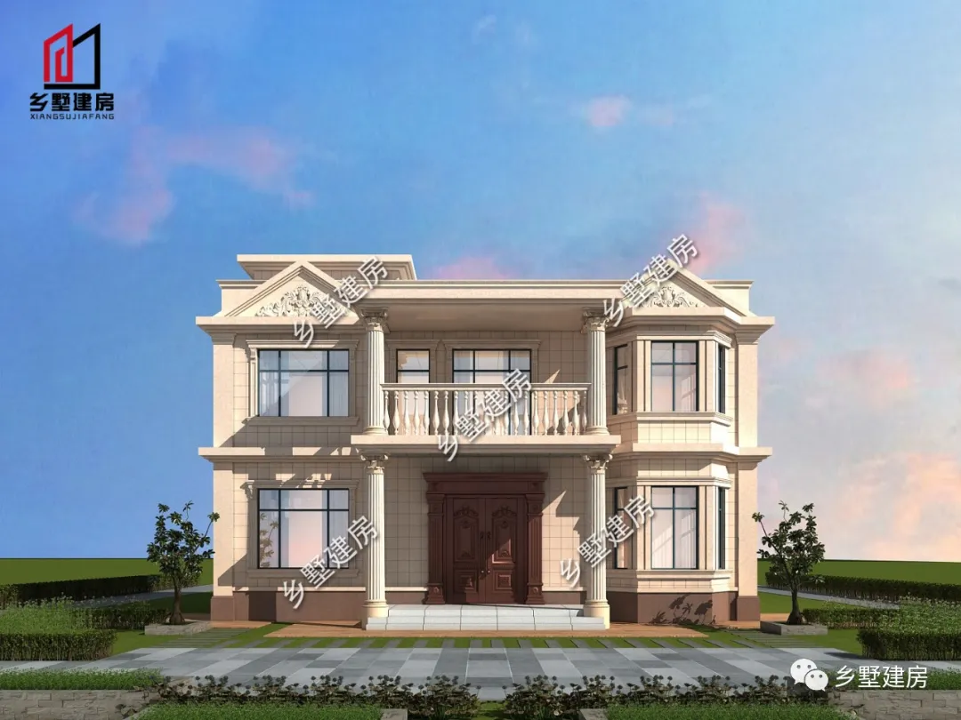 「」爆款来袭，别致农村小二层，建了它火遍十里八乡