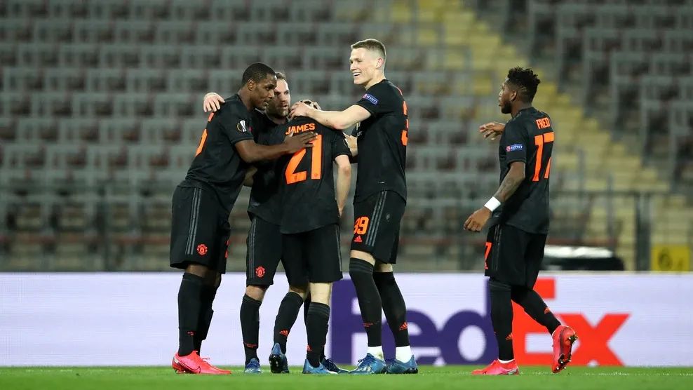 曼联|5-0！夺冠大热门终结悬念基本晋级欧联八强，曼联冲击欧联冠军