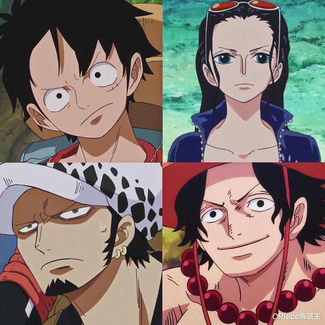 海贼王|海贼王9种发色合集,金发的不是王子就是贵族,白头发的最不能惹