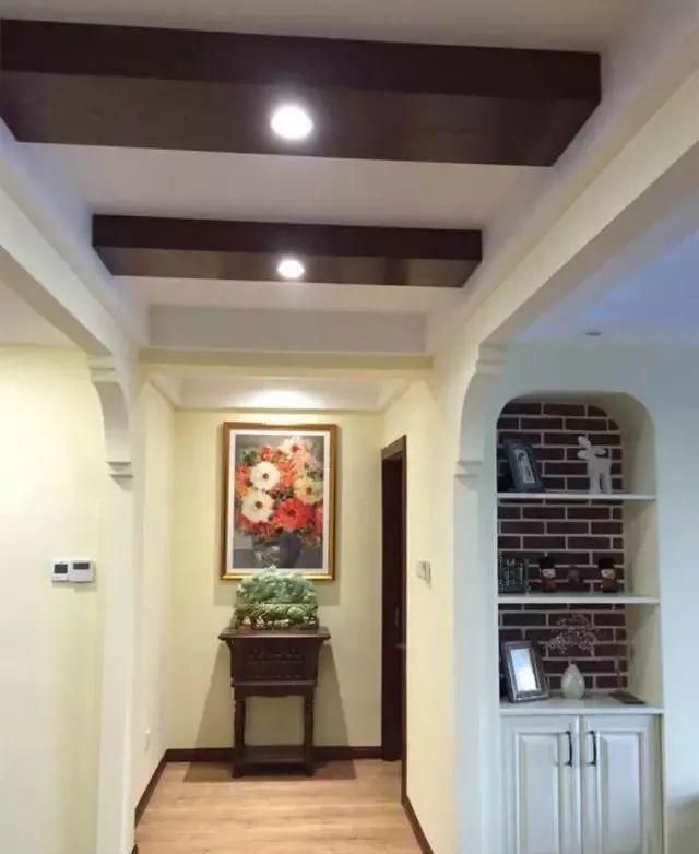 走廊尽头这样装, 真漂亮!