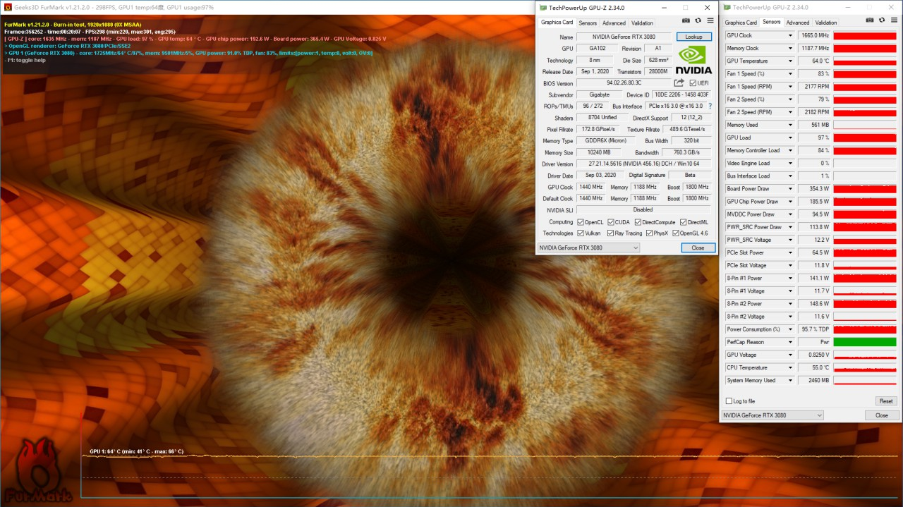 |技高一筹、展翅翱翔，技嘉RTX3080魔鹰小评