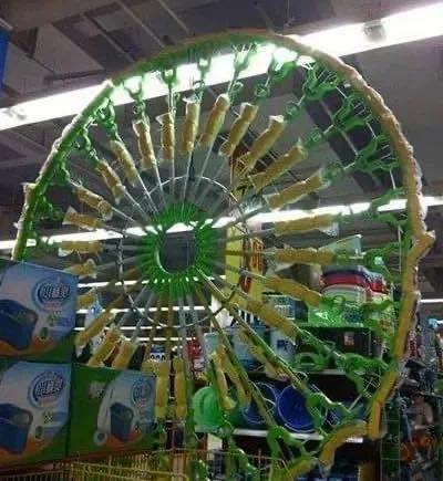 「」超市大妈的摆货操作有多牛？看完让你心服口服