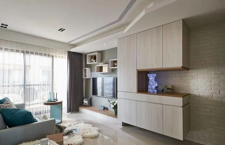 |40㎡简约风小户型，布局紧凑但不拥挤，巧妙的设计1㎡都没浪费！