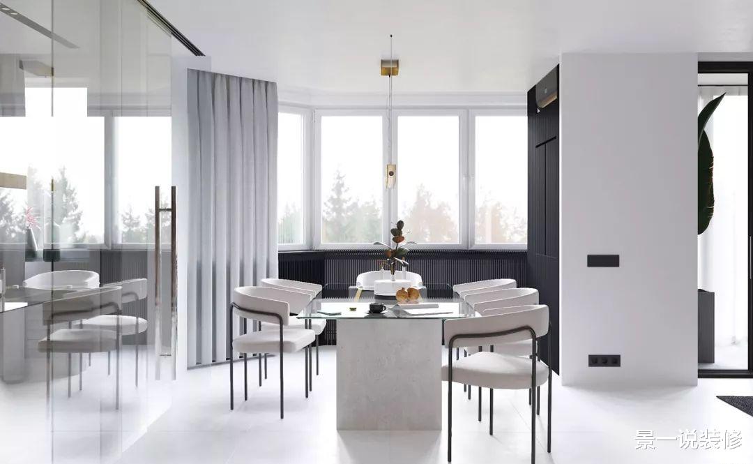 【】设计要有料，140㎡公寓，卫生间这样设计，超棒！