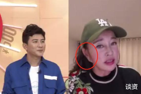 「刘晓庆」65岁刘晓庆直播，耳朵看着好吓人，越变越长与脖子连成一体