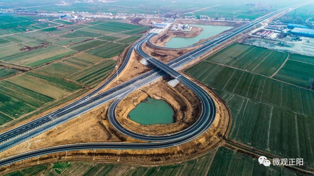 航拍高清大图！驻马店这三条高速正式通车，经上蔡、遂平、正阳、确山