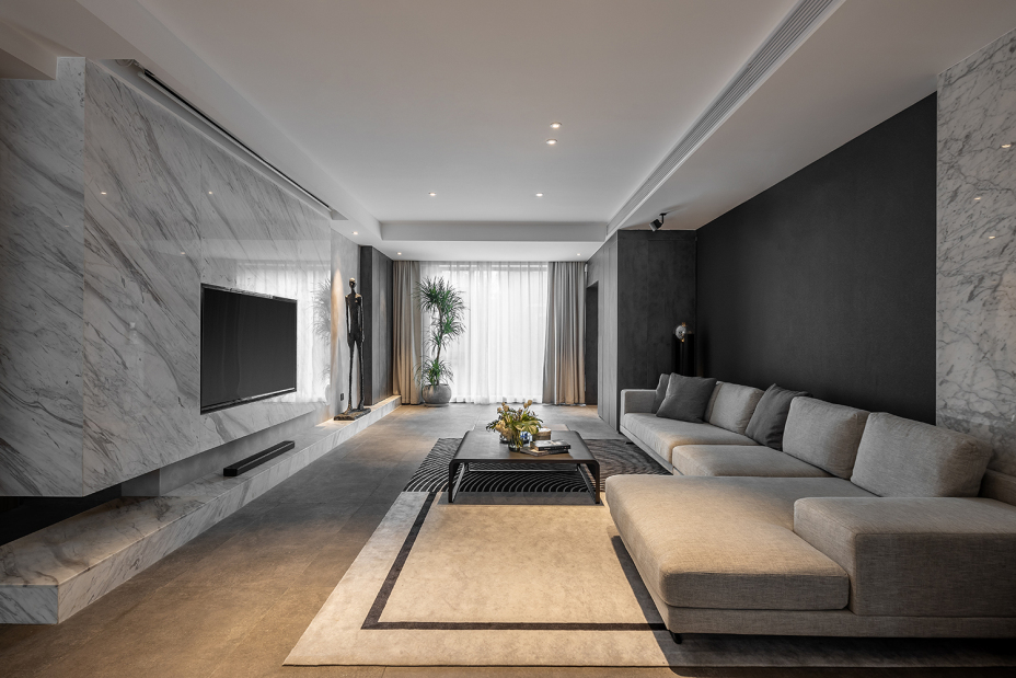 「」暖灰，安静、平和，追求空间独特气质 设计打造释放自我的空间