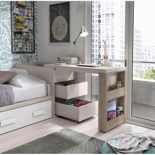 榻榻米|儿童房不打高低床，在榻榻米床头加宽30公分，一物多用实用省钱！