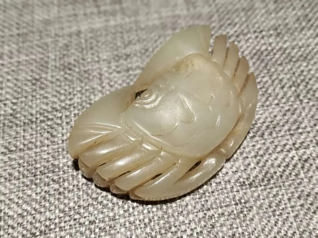 |古玉鉴赏 | 清和田玉蟹