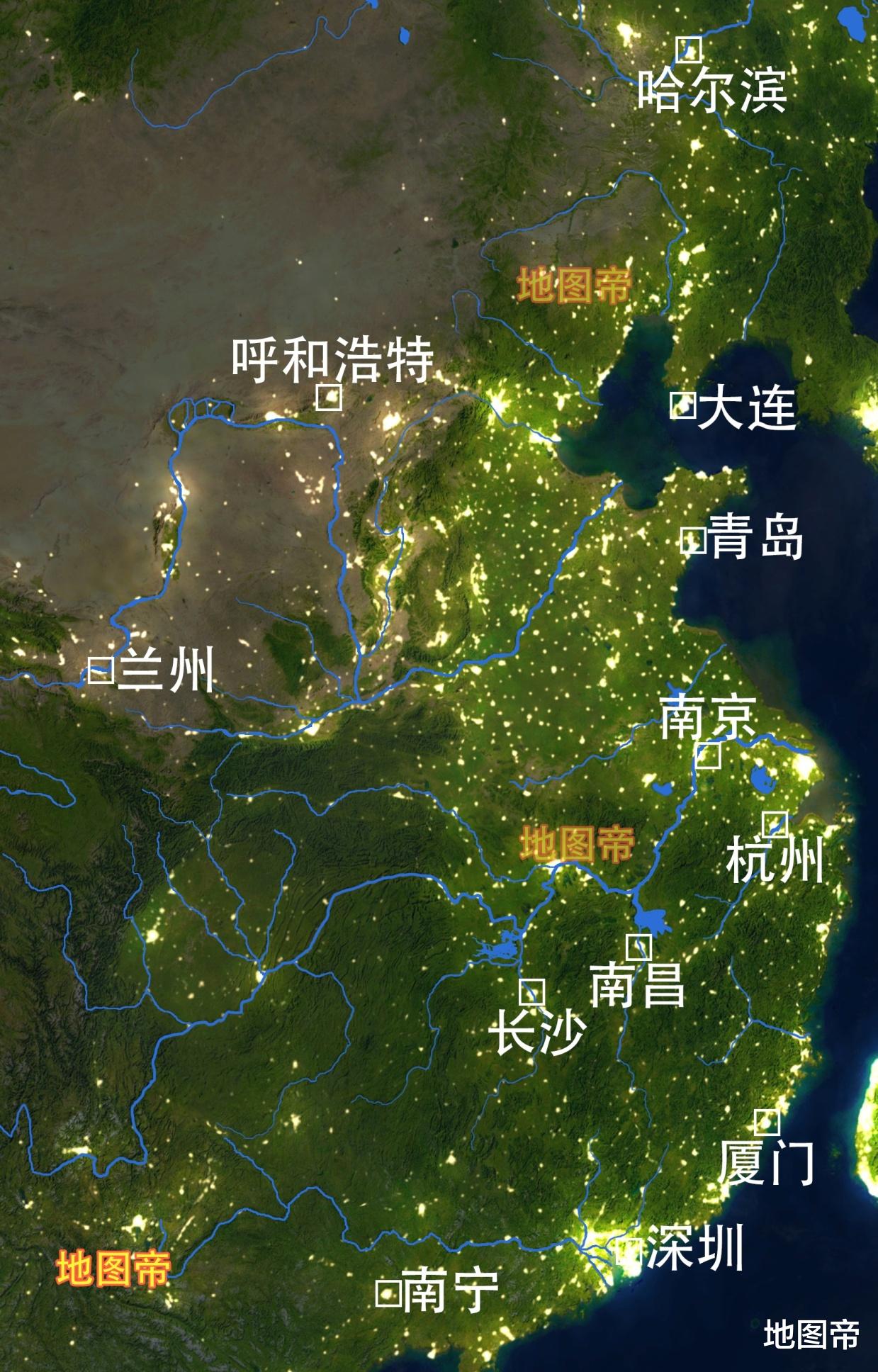 地图帝|南京禄口机场和杭州萧山机场，谁是华东第三？