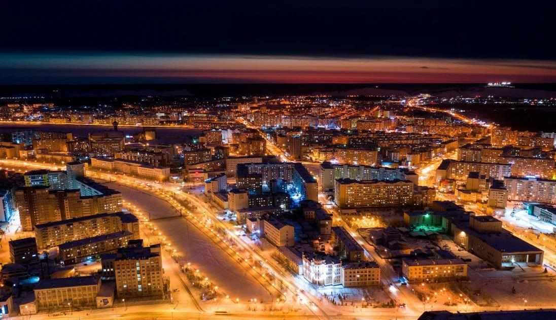 「」俄罗斯雅库茨克，永久冻土区的最大城市